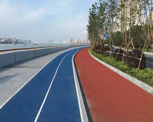 哈尔滨彩色道路施工