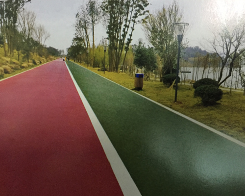 哈尔滨彩色道路